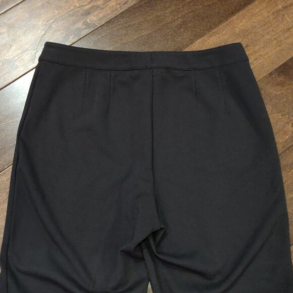 St. John Emma Knit Trouser Dark Charcoal Grey SIZE 4 - Picture 5 of 7